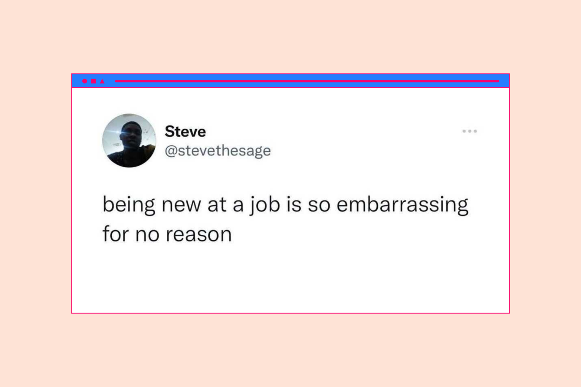 meme screenshot new job